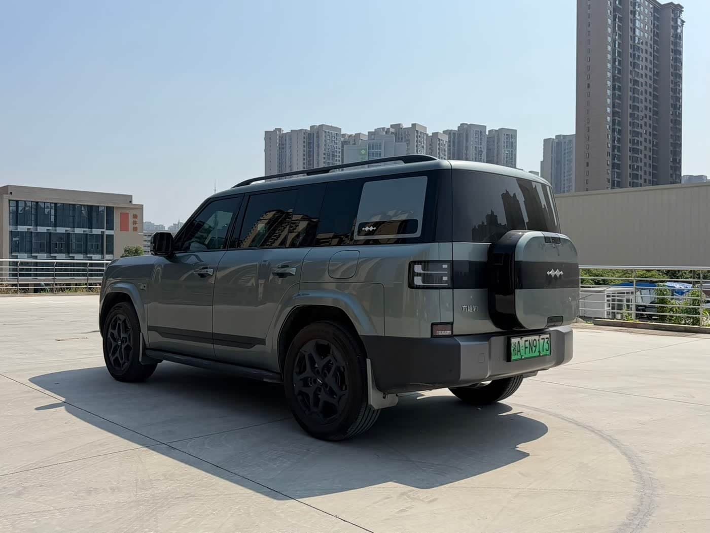 2025 Fang Cheng Bao Titanium 7 Green, 4,000 km, China export – photo 5
