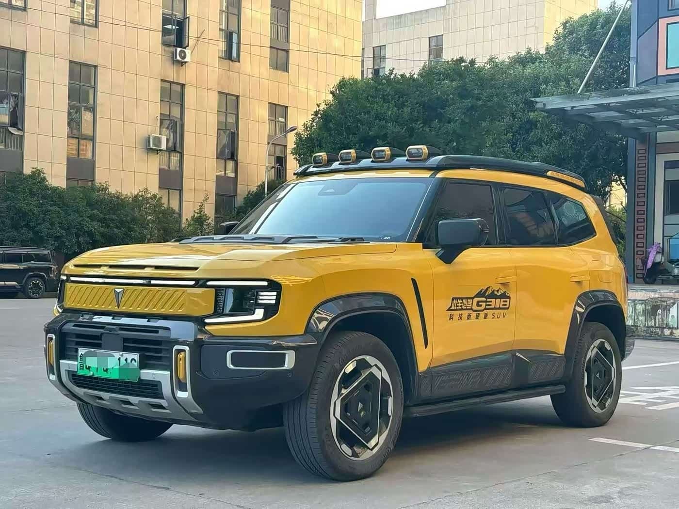 2025 Deepal Deep Blue G318 Yellow, 8,000 km, China export – photo 1