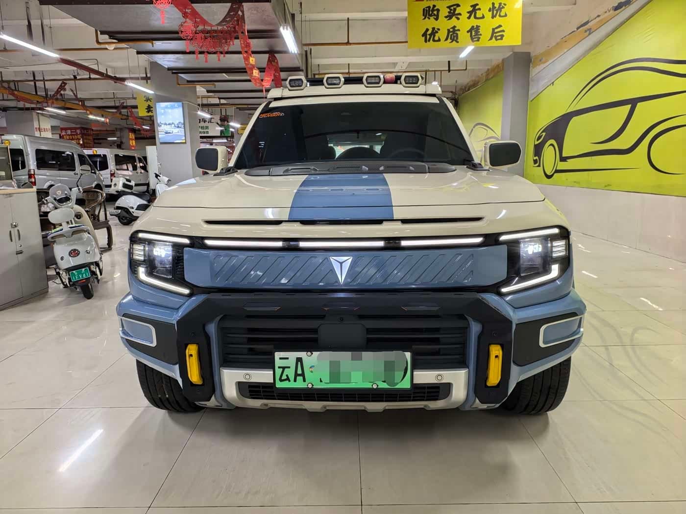 2025 Deepal Deep Blue G318 Blue, 22,000 km, China export – photo 2