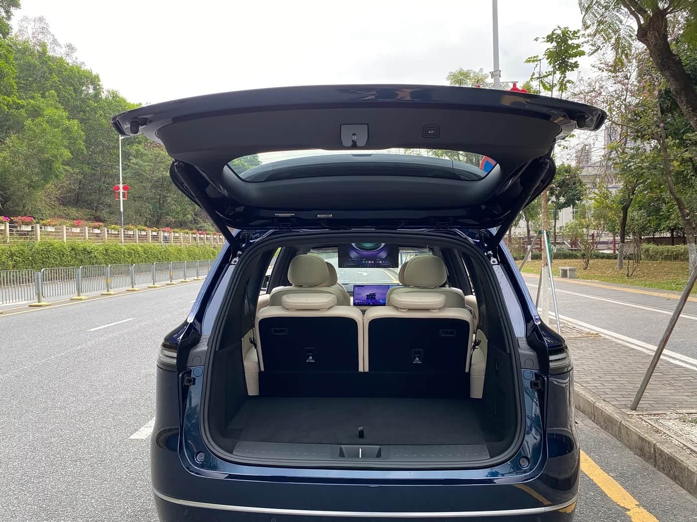 2025 Deepal Deep Blue S09 Blue, 100 km, China export – photo 10