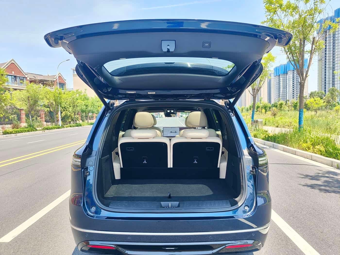 2025 Deepal Deep Blue S09 Blue, 9,000 km, China export – photo 19