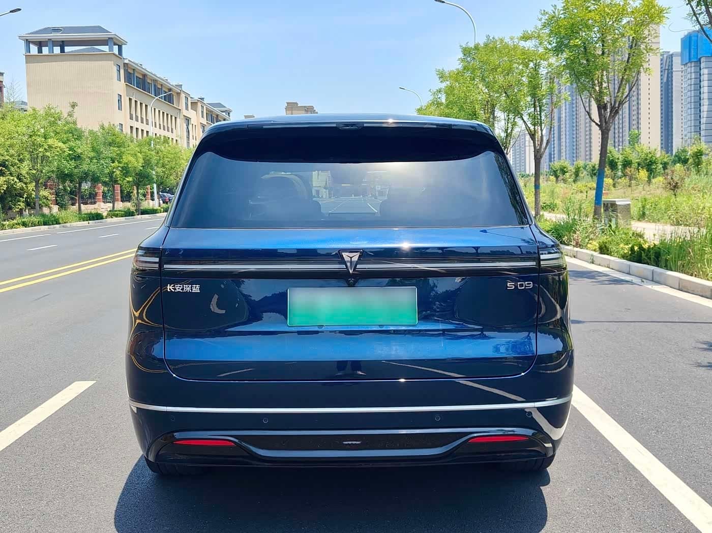 2025 Deepal Deep Blue S09 Blue, 9,000 km, China export – photo 16