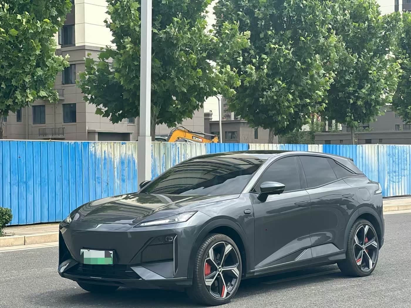 2024 Deepal S07 رمادي فضي, 49,000 km, China export – photo 3