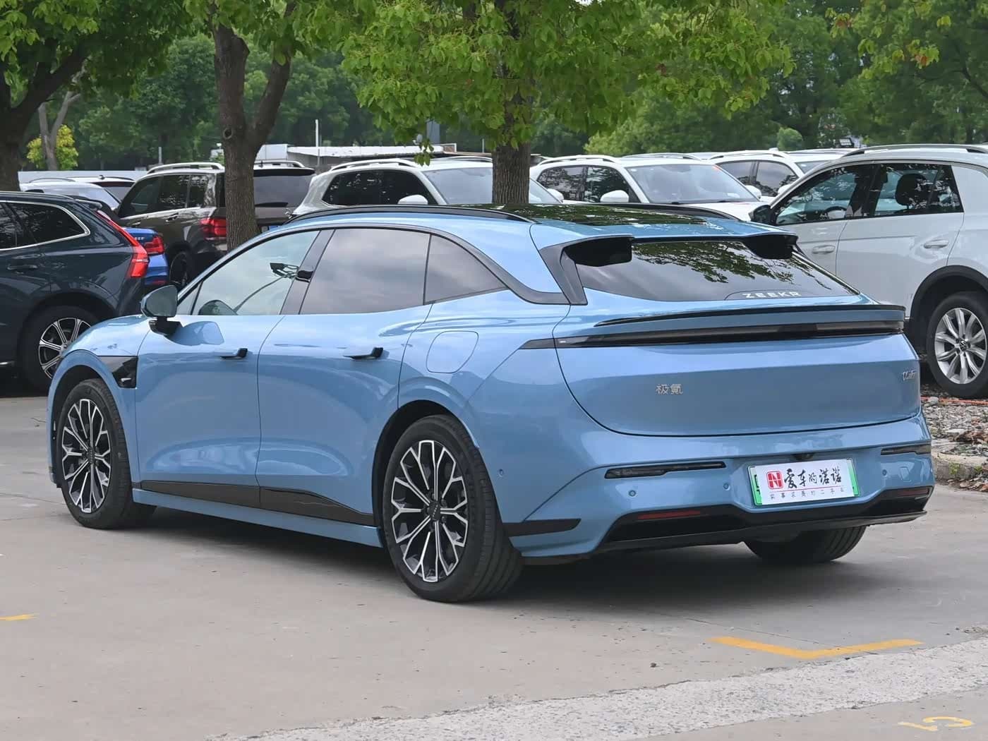 2025 Zeekr 007GT Blue, 11,600 km, China export – photo 4