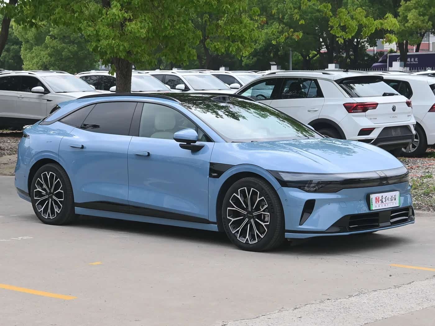 2025 Zeekr 007GT Blue, 11,600 km, China export – photo 8