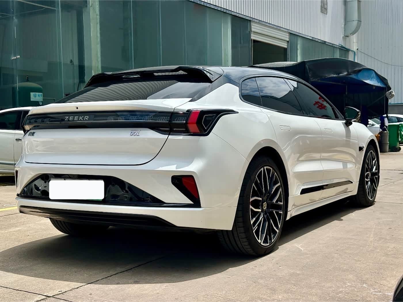 2024 Zeekr 001 White, 36,000 km, China export – photo 8