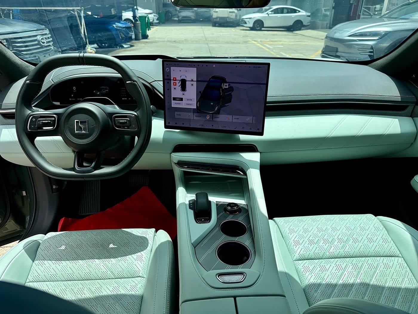 2024 Zeekr 001 White, 36,000 km, China export – photo 4