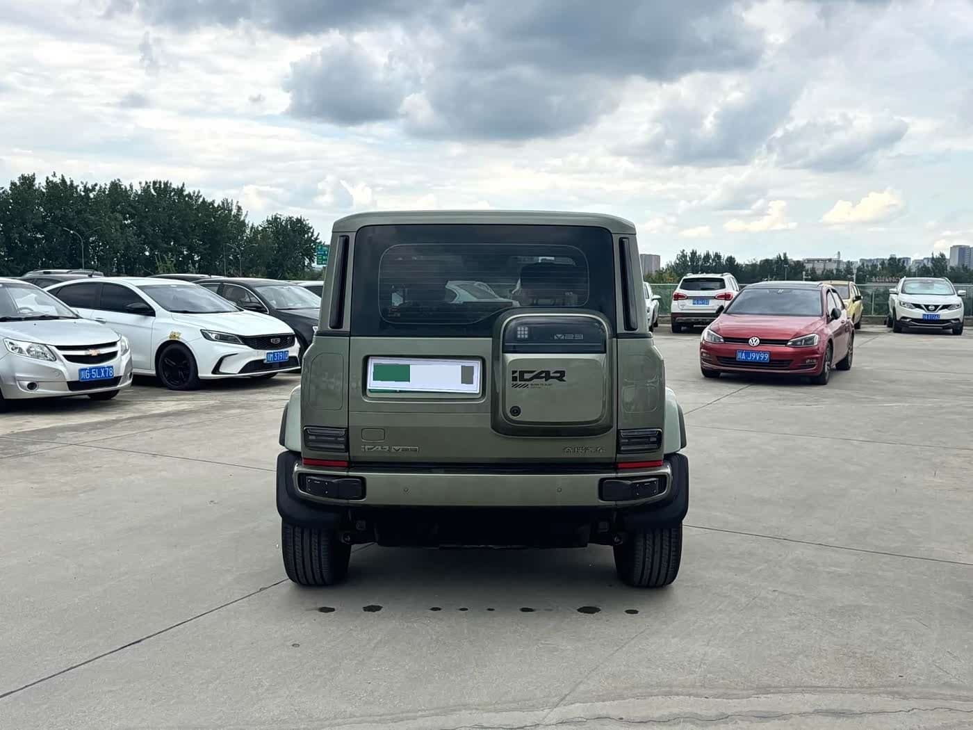 2025 iCar V23 Green, 10,000 km, China export – photo 5