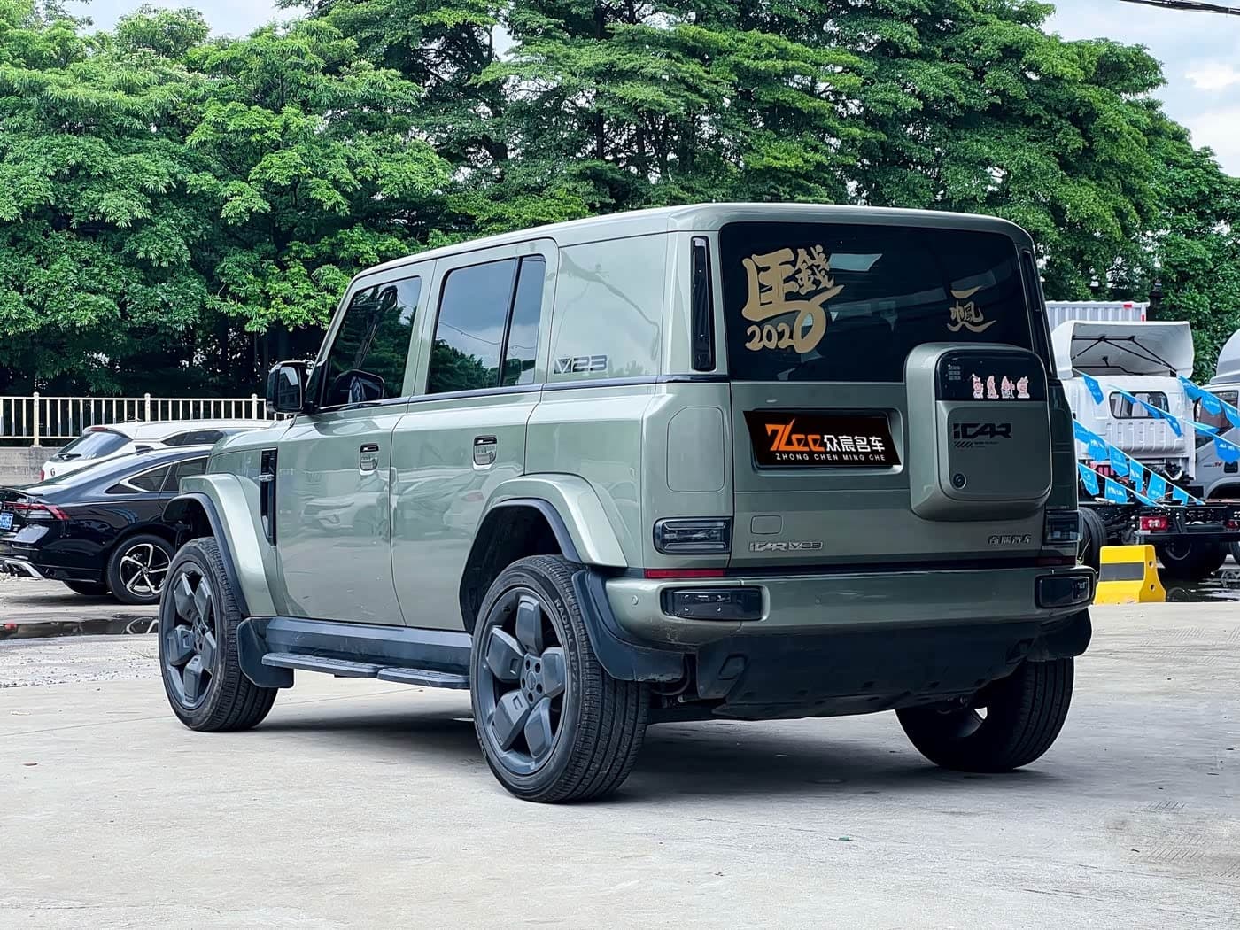 2025 iCar V23 Green, 35,000 km, China export – photo 3