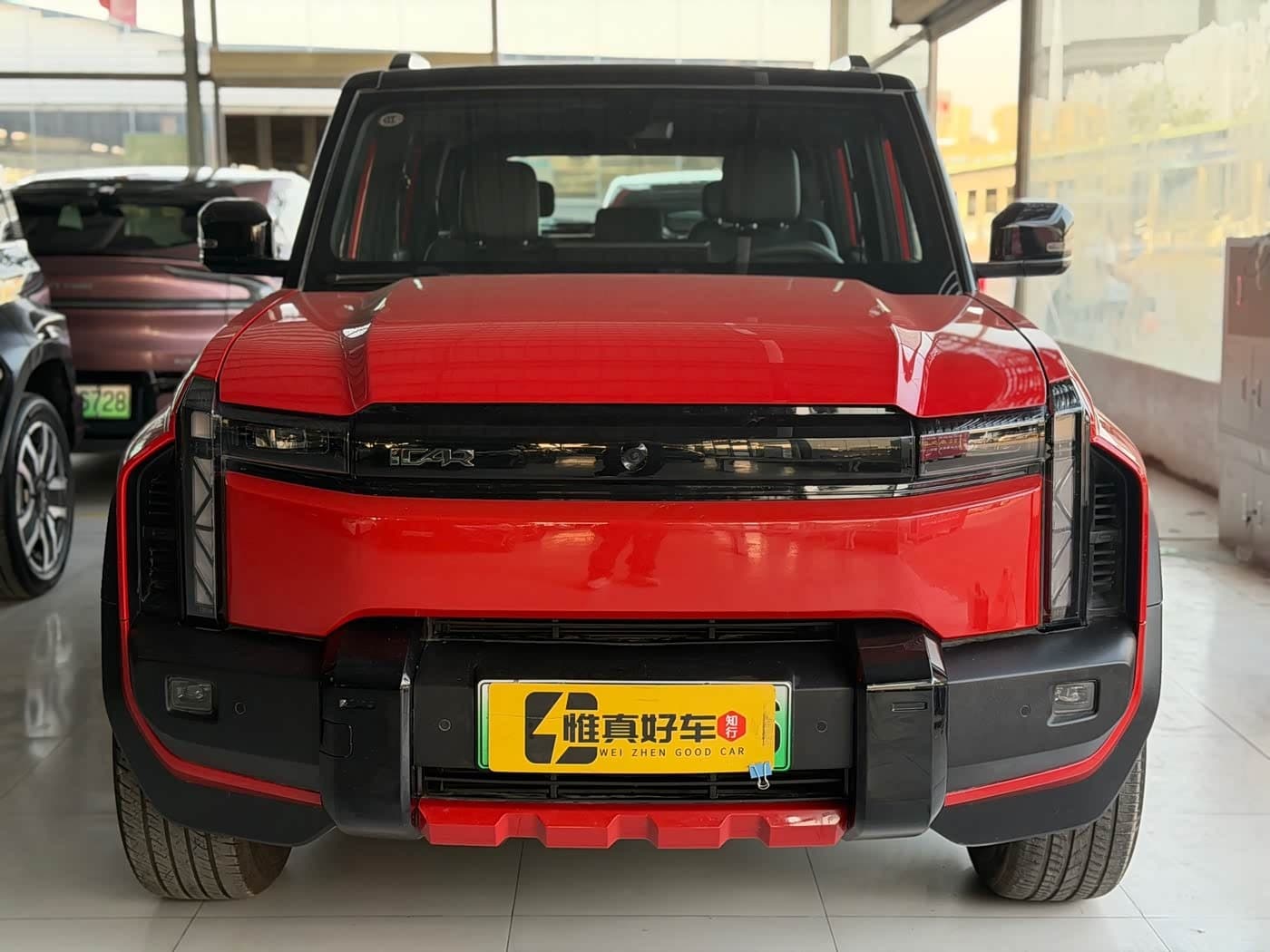 2024 iCar 03T Red, 27,000 km, China export – photo 2