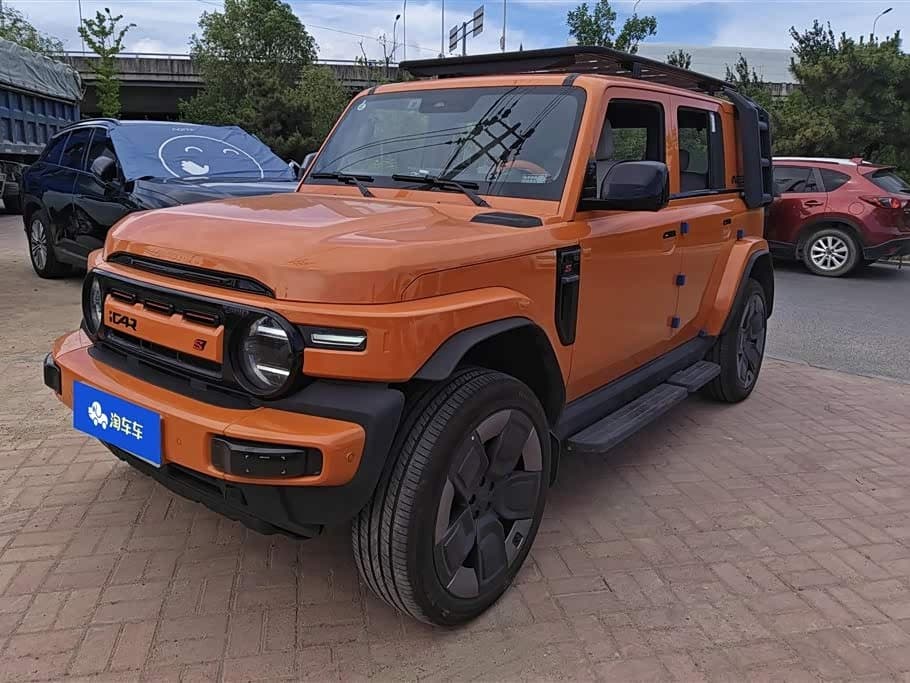 2025 iCar V23 Yellow, 15,200 km, China export – photo 1