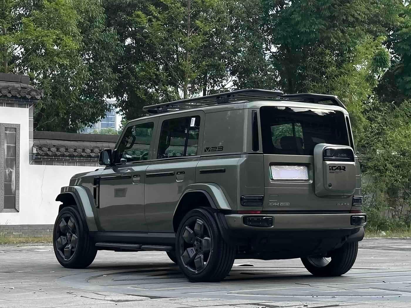 2025 iCar V23 Green, 10,000 km, China export – photo 6
