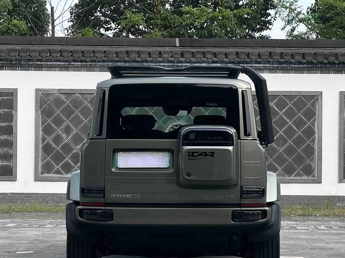 2025 iCar V23 Green, 10,000 km, China export – photo 5