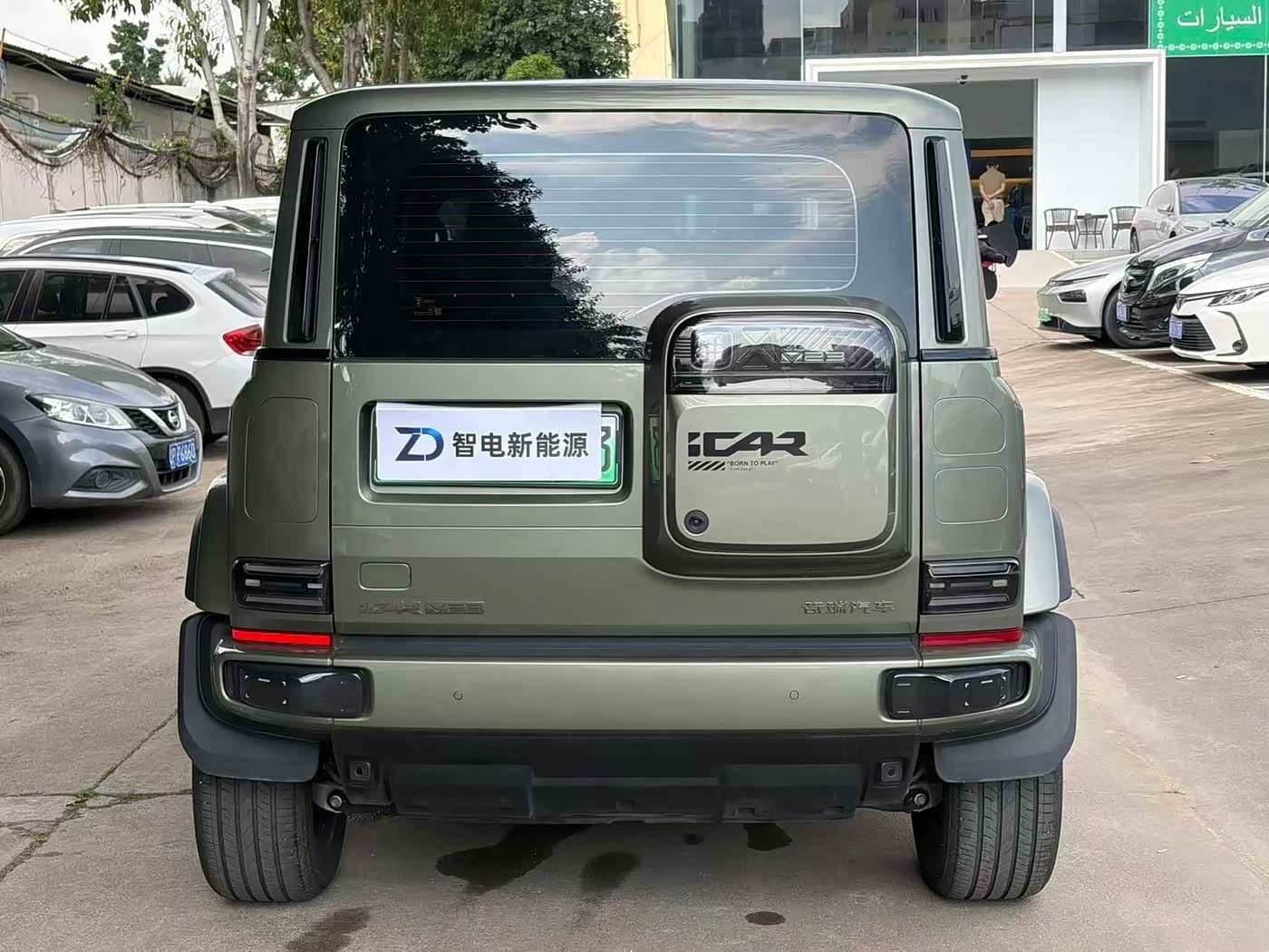 2025 iCar V23 Green, 10,000 km, China export – photo 18