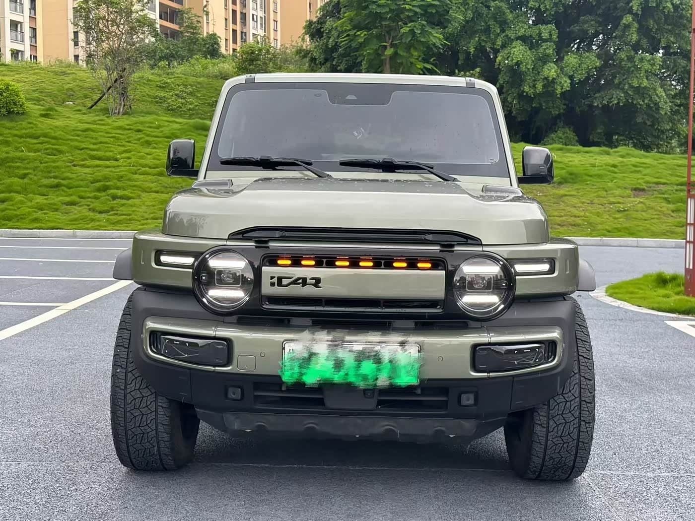 2025 iCar V23 Green, 30,000 km, China export – photo 2
