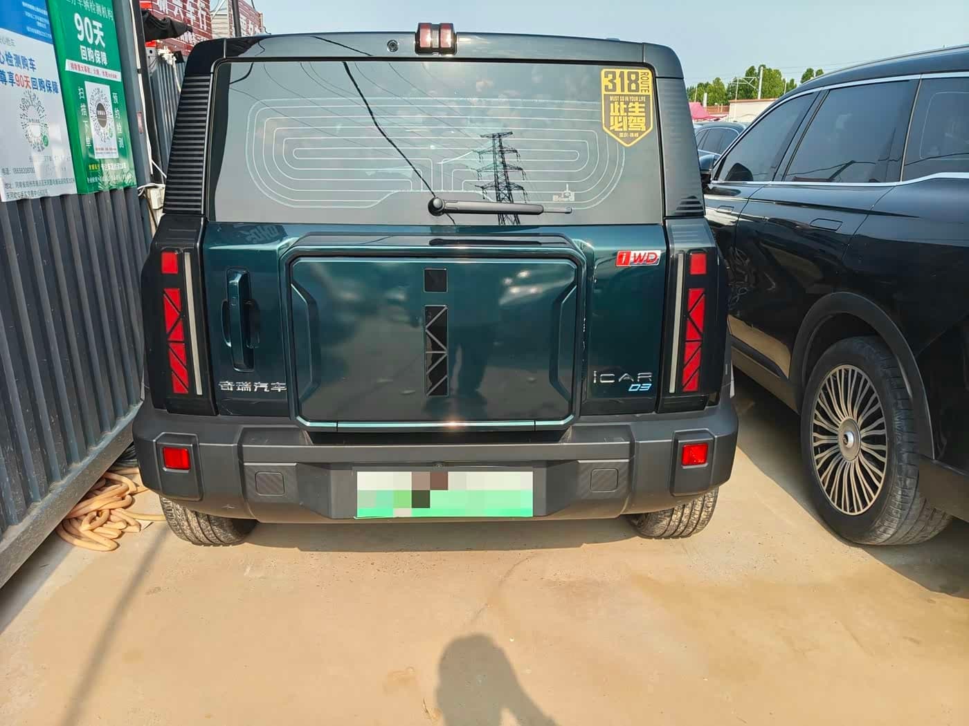 2024 iCar 03 Black, 40,000 km, China export – photo 8