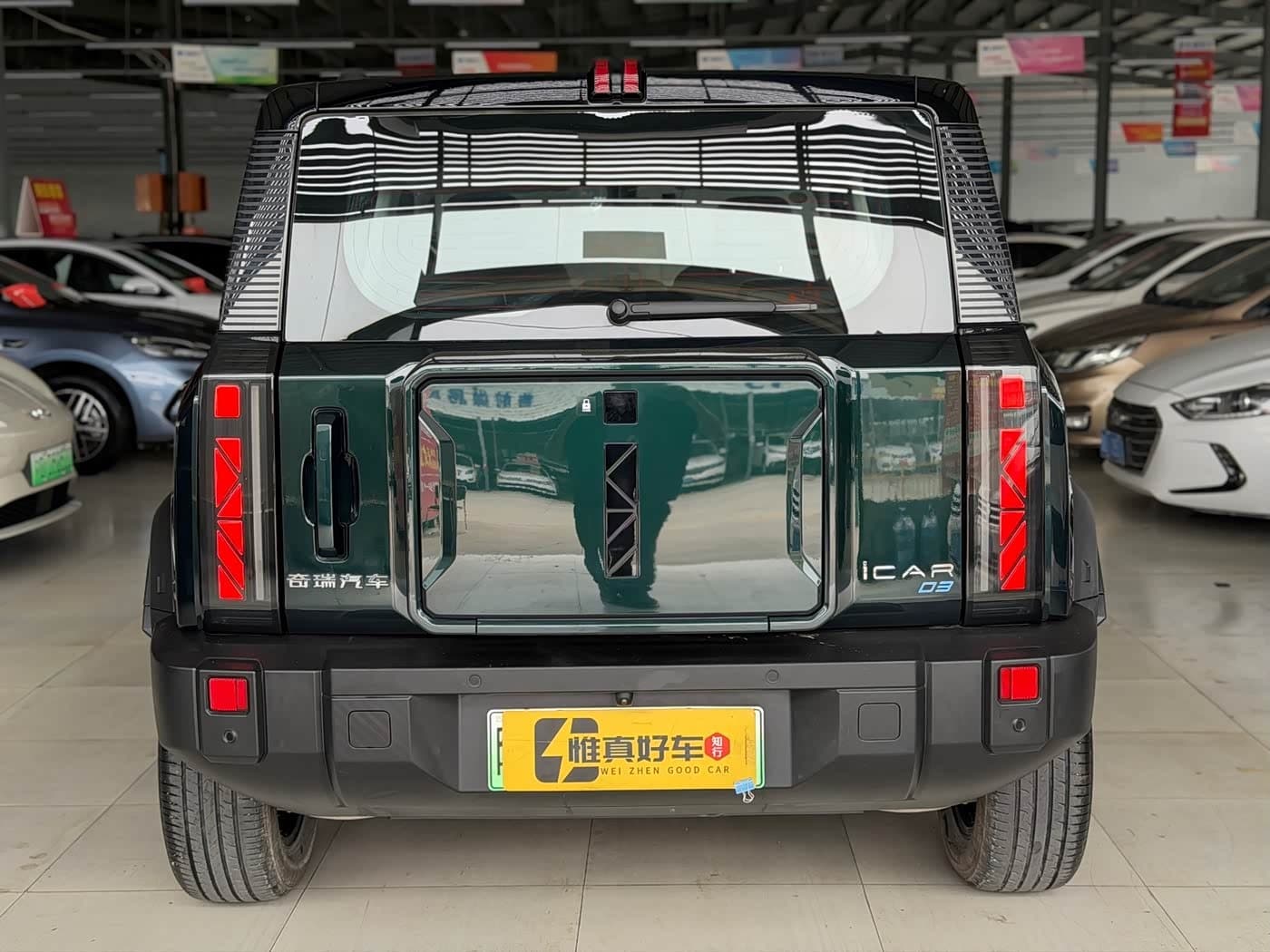 2024 iCar 03 Green, 28,000 km, China export – photo 18