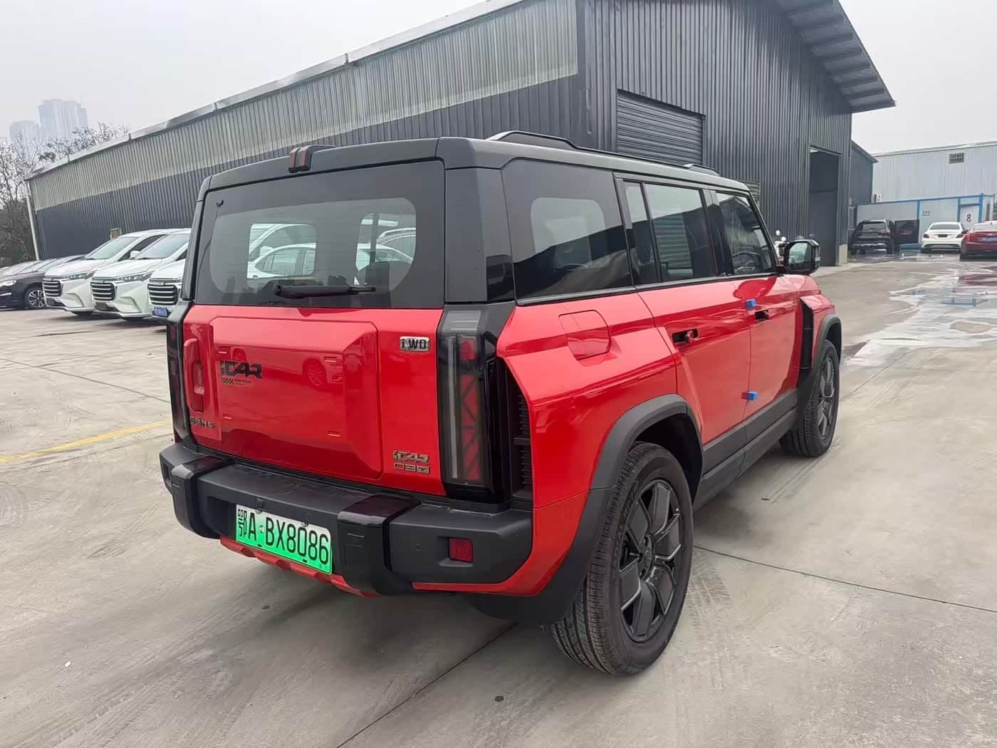 2024 iCar 03T Red, 7,000 km, China export – photo 4