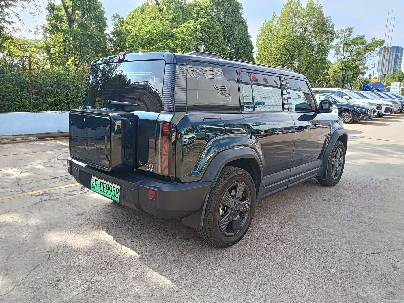 2024 iCar 03 Blue, 25,000 km, China export – photo 14