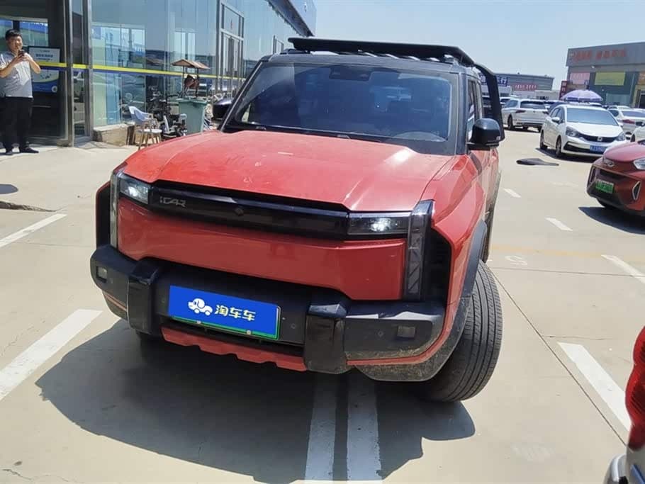 2024 iCar 03T Red, 35,700 km, China export – photo 1