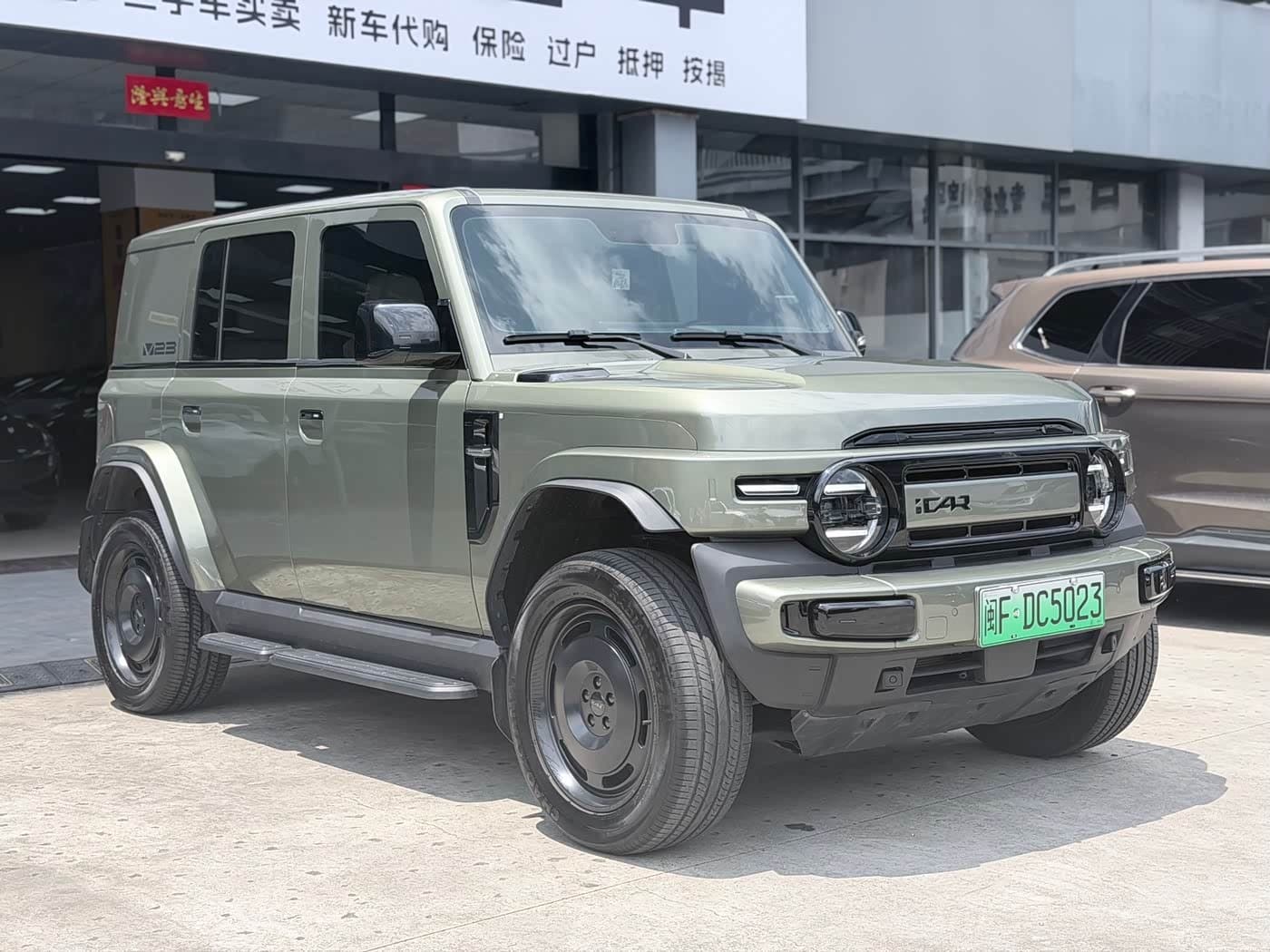 2024 iCar V23 Green, 29,500 km, China export – photo 3