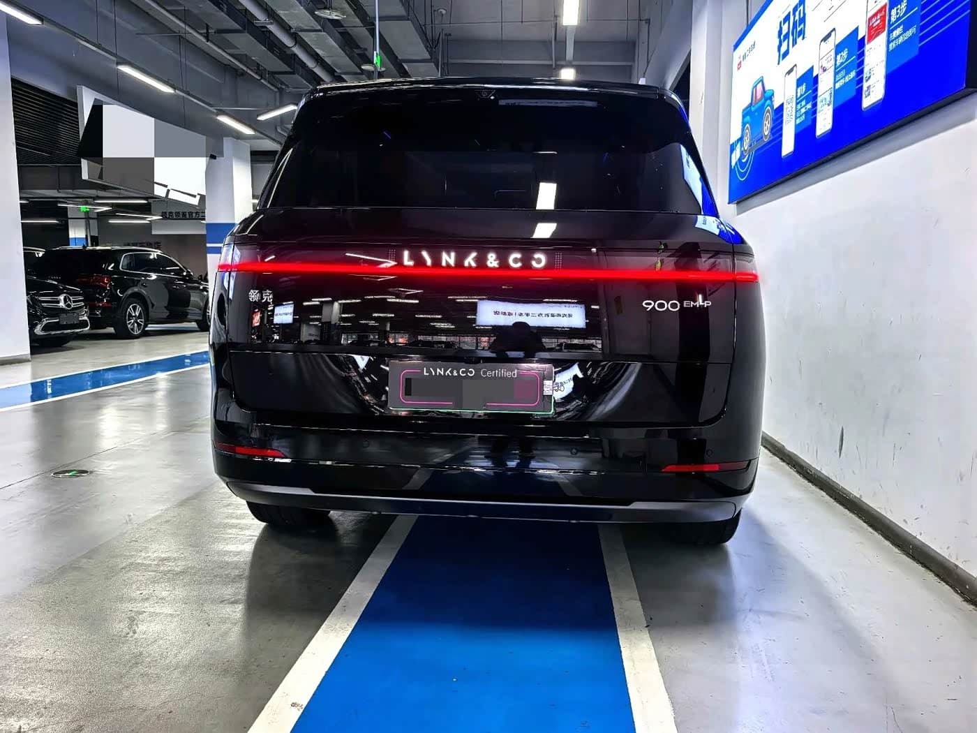 2025 Lynk & Co 900 Black, 14,000 km, China export – photo 9