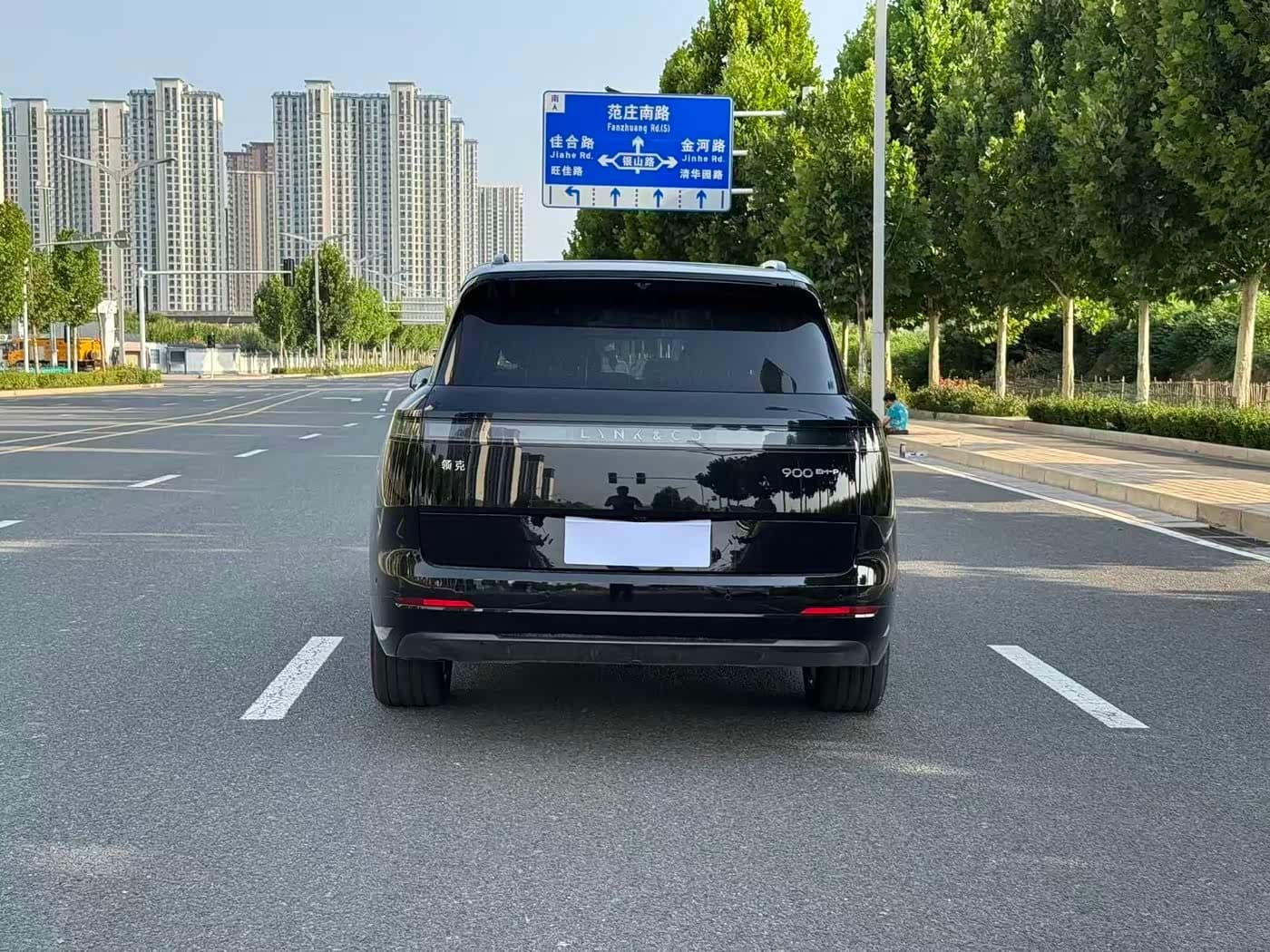 2025 Lynk & Co 900 Black, 10,000 km, China export – photo 8