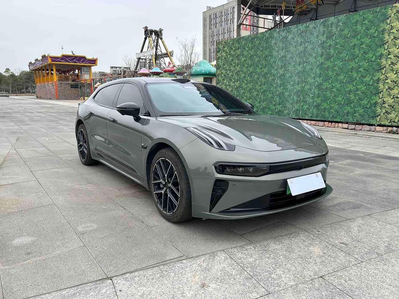2025 Zeekr 001 Green, 24,000 km, China export – photo 3