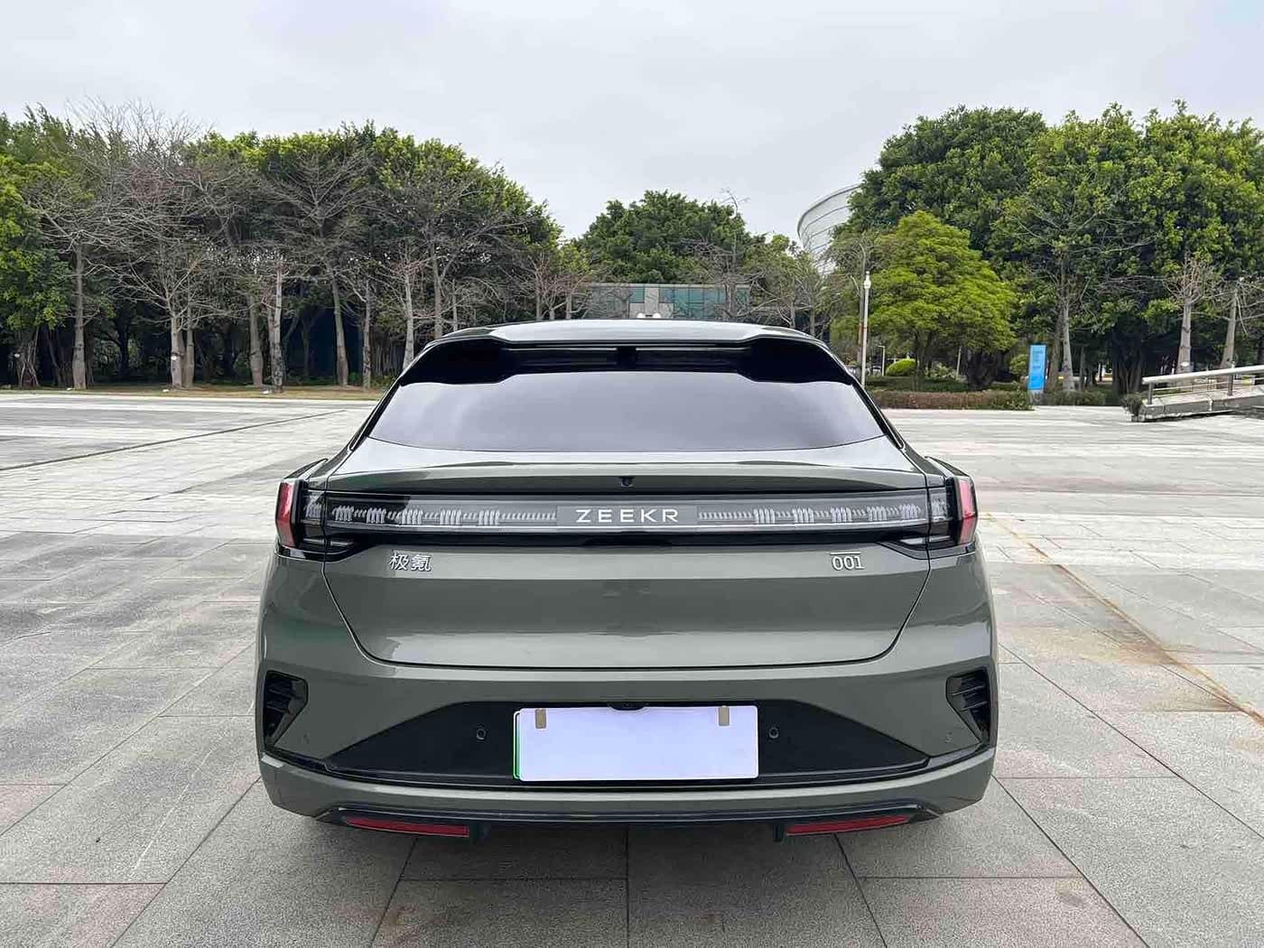 2025 Zeekr 001 Green, 24,000 km, China export – photo 6