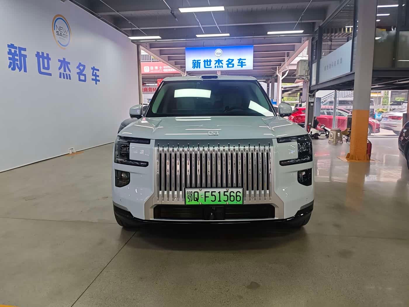 2025 Zeekr 9X White, 10,000 km, China export – photo 2