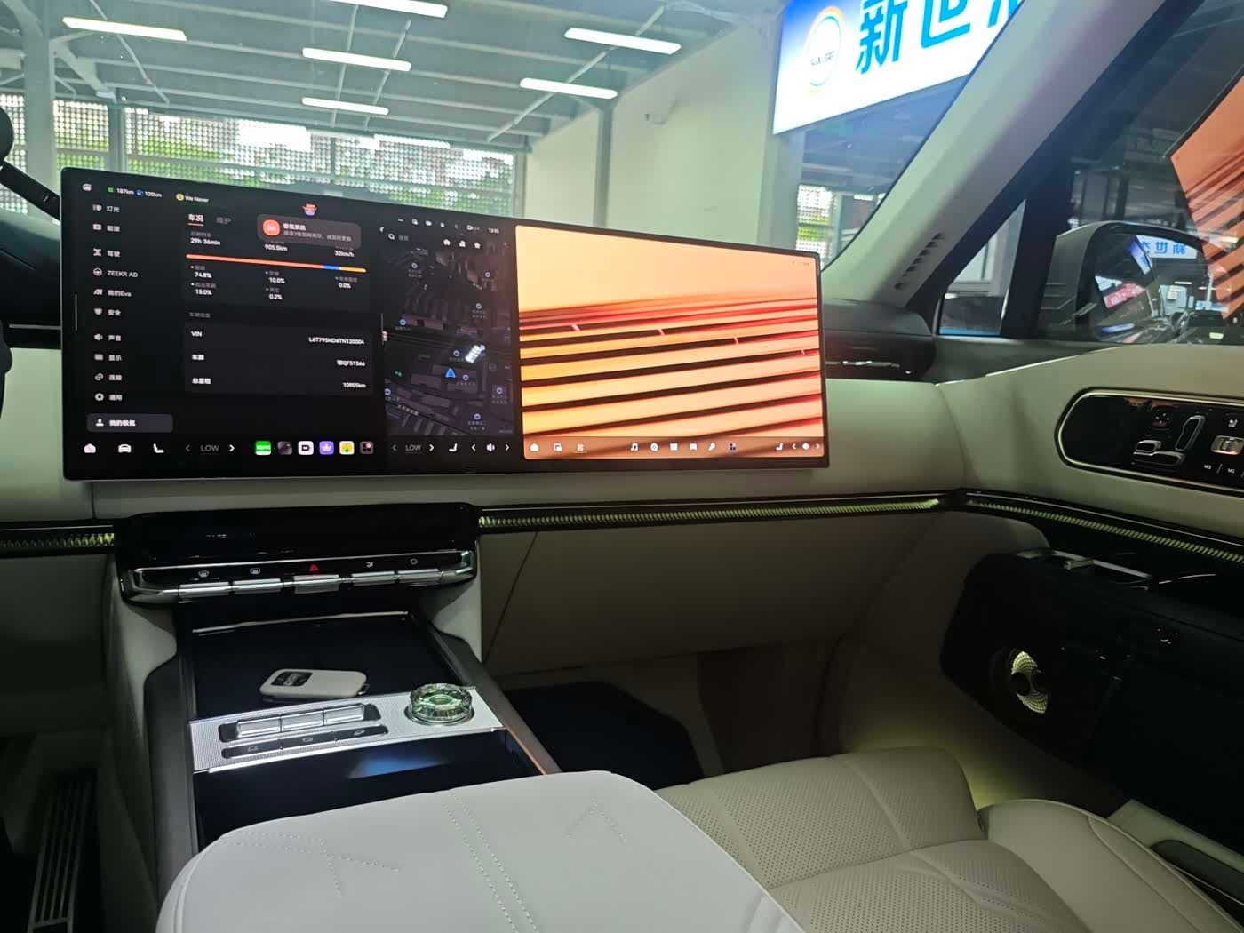 2025 Zeekr 9X White, 10,000 km, China export – photo 10