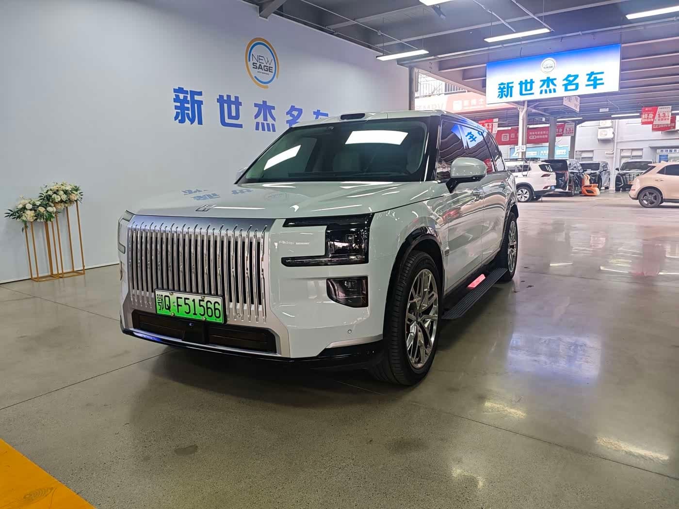 2025 Zeekr 9X White, 10,000 km, China export – photo 1
