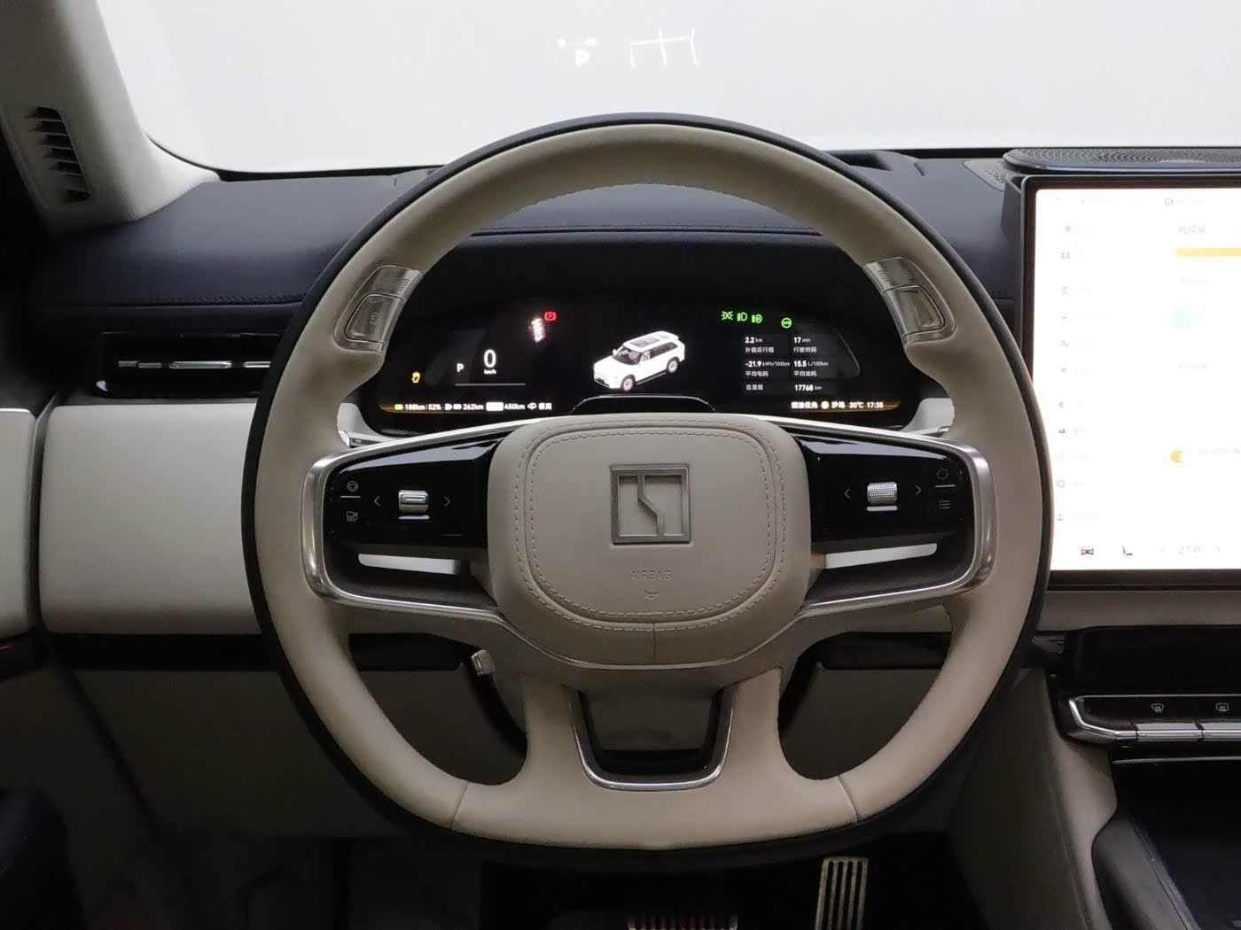 2025 Zeekr 9X White, 17,000 km, China export – photo 12