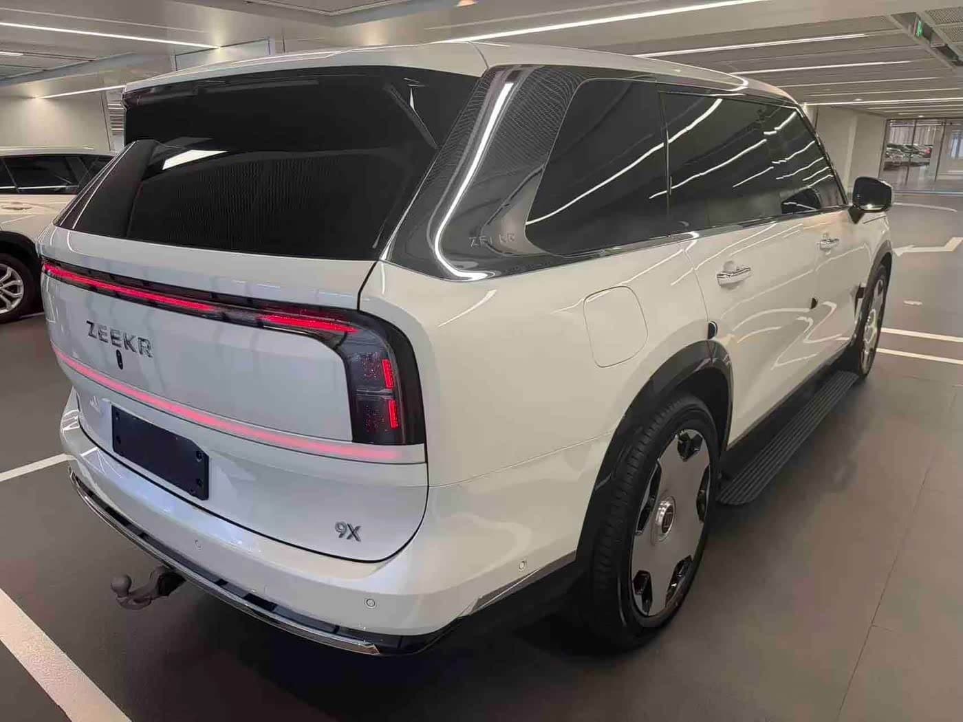 2025 Zeekr 9X White, 7,500 km, China export – photo 7