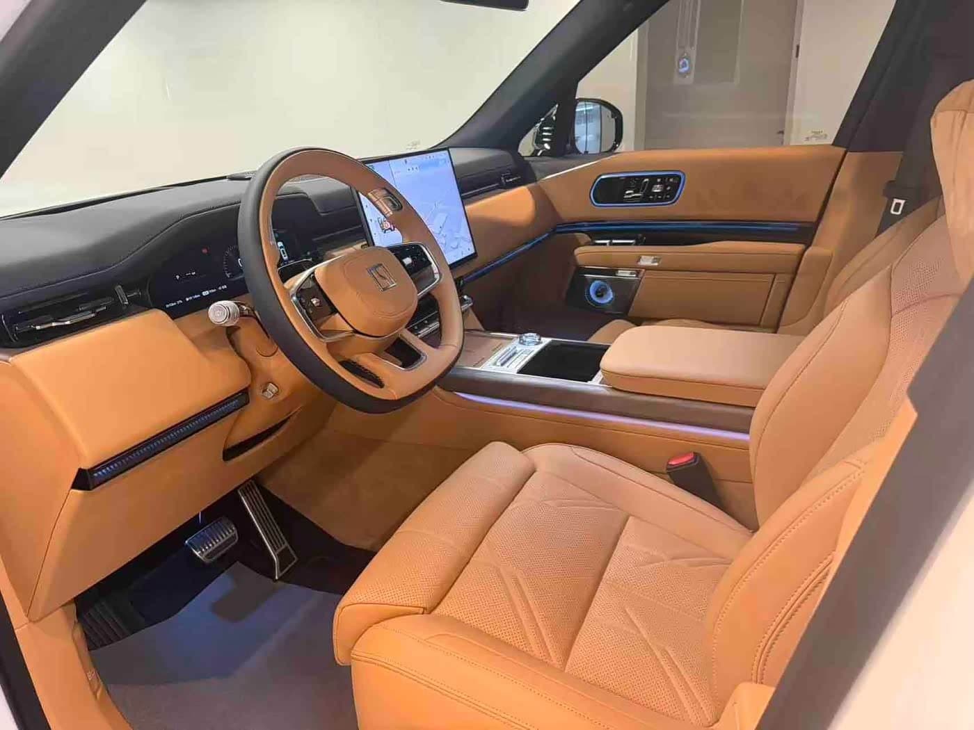 2025 Zeekr 9X White, 7,500 km, China export – photo 4